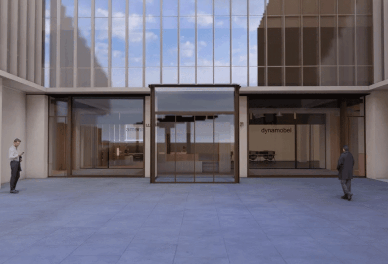 Entrada al edificio